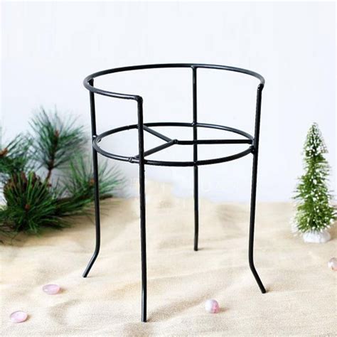 Buy Round Vintage Single Beverage Drink Dispenser Metal Stand Black ...