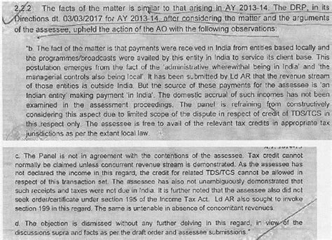 TDS credit is eligible to be claimed from the country in which related ...