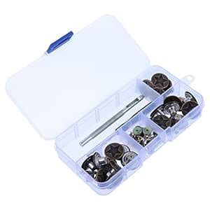 3NH® 1 Box Jean Buttons Metal Copper Buttons Replacement No Sew Needed ...