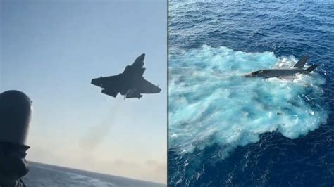 Navy confirms photo and video of F-35 crash on USS Carl Vinson are real