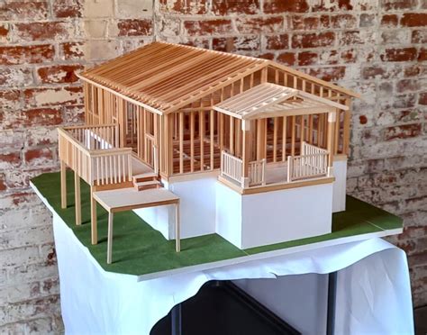 Image result for Building Scale Model Timber Frame