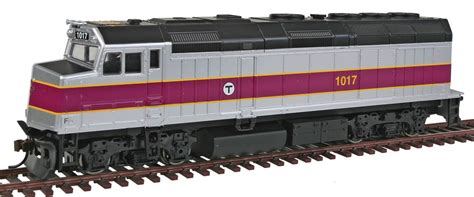 Buy Walthers Trainline EMD F40PH MBTA #1017 Locomotive Online at Low ...