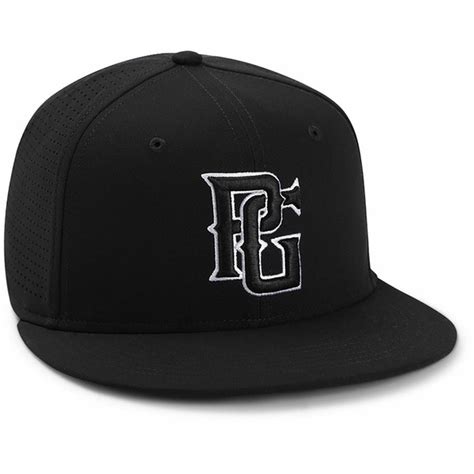 Perfect Game Hoffman Outline Cap, S/M - Black & White (1 each) Delivery ...