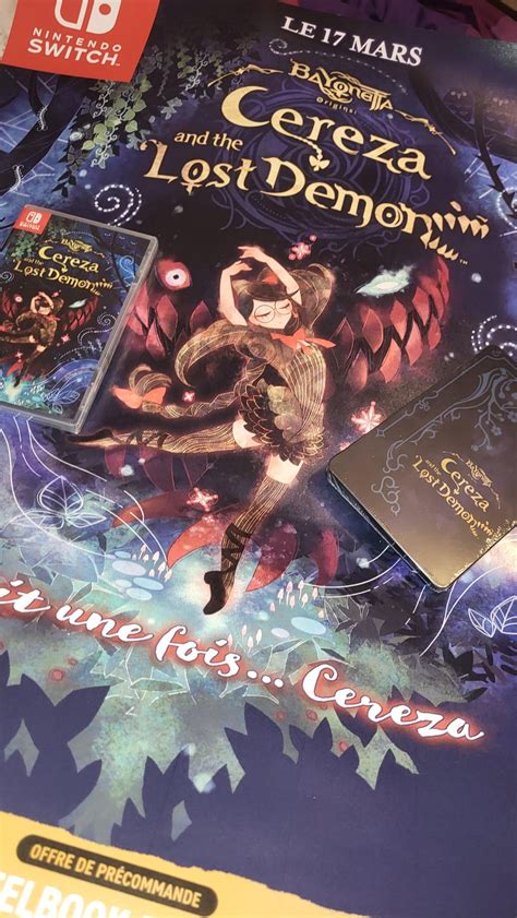 I'm so so happy and the poster is so pretty !!! : r/Bayonetta