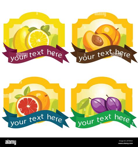 Best 19+ Free Creative Fruit Tags Vector Design