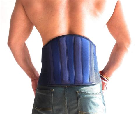 Buy Indiginous Lumbar Sacral (L.S.) Belt Contoured Spinal Brace ...