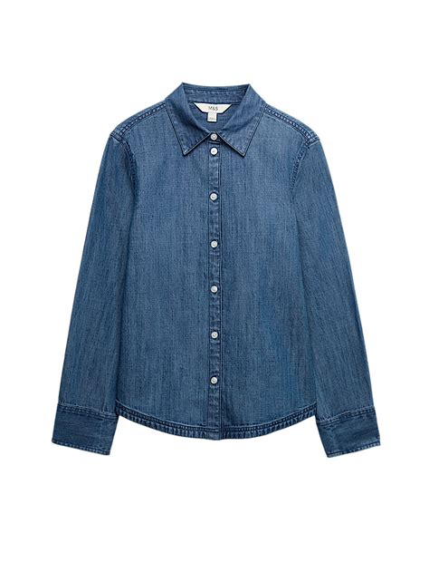 Buy Denim Shirt at Marks & Spencer