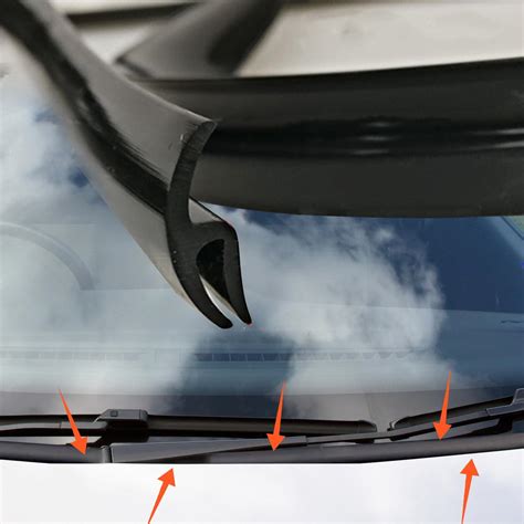 Amazon.com: UBOG 13FT Windshield Rubber Seal,Car Weather Stripping,Z Shape Windshield Trim,Car ...