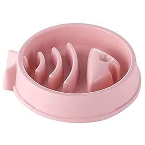Emily Pets Slow Feeder Dog Bowls Dog Food Bowl with Spoon Prevent ...