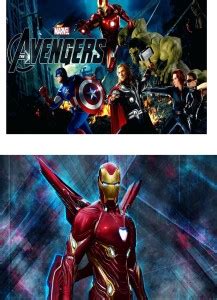 Cartoon poster | Avengers Poster| Decorative Poster-High Resolution ...
