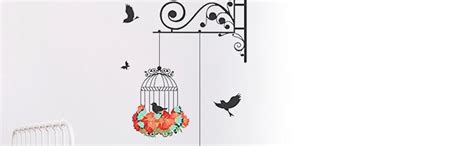 Buy Happy Walls Vinyl Flowers Places Birds People Wall Sticker, 1.57 x ...