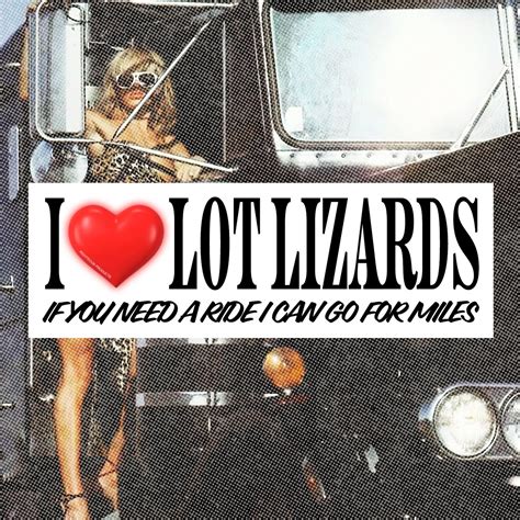 I ️ Lot Lizards | Decals — RIGHTEOUS PRODUCTS