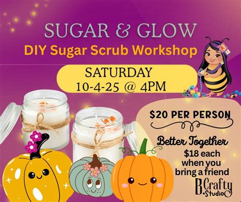 Sugar & Glow, B. Crafty Studio, Phillipsburg, 4 October 2025 | AllEvents