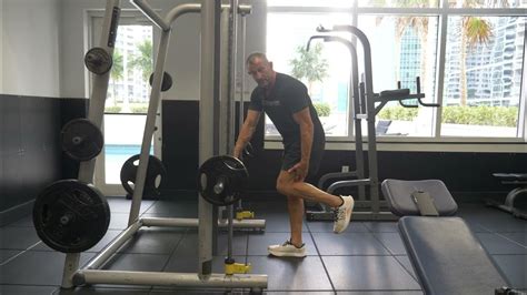 Smith Machine RDL Romanian Deadlift Tutorial - YouTube