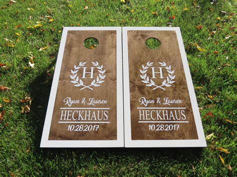 Wedding Cornhole Boards: The Best Lawn Game for Receptions | EB
