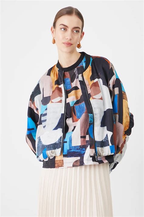 Marynarka damska by Mila Raczkowska, Grafika Polska kolor multicolor ...