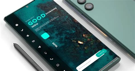 Green Water | Nova Launcher Android Home Screen Setup No.387