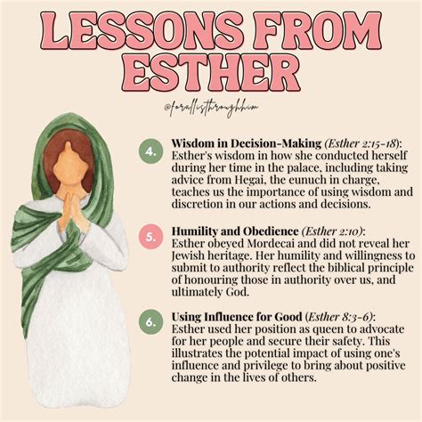 HOW TO BE A WOMAN OF GOD - For All Is Through Him | Esther bible ...