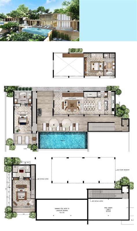 Pool Architectural House Plans