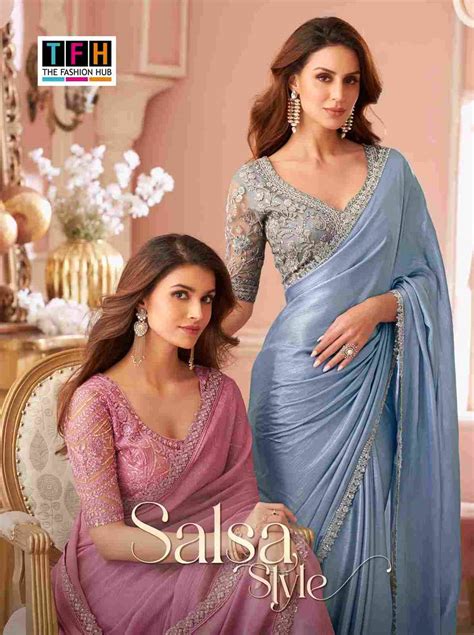 SALSA STYLE VOL-4 BY TFH 8001 TO 8016 SERIES INDIAN TRADITIONAL WEAR ...