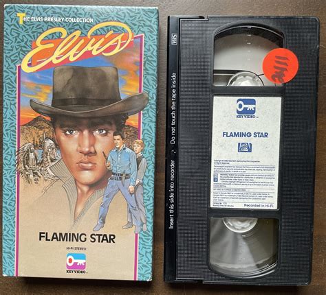 Elvis Presley Movie Flaming Star on VHS - Etsy