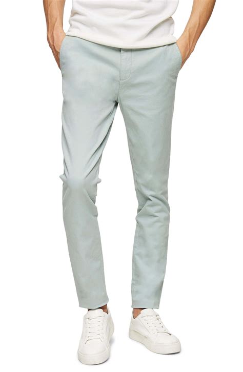 Topman Stretch Skinny Fit Chinos, $50 | Nordstrom | Lookastic.com