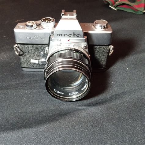Vintage Minolta SRT 101 35mm SLR Film Camera and Lense. 2nd Generation ...