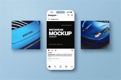 Free Instagram Sponsored Ads Mockup PSD - Good Mockups
