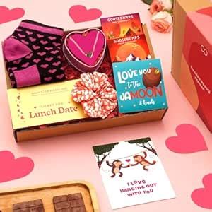 loopify Valentine Gift For Girlfriend And Wife, Gift Hamper Includes ...