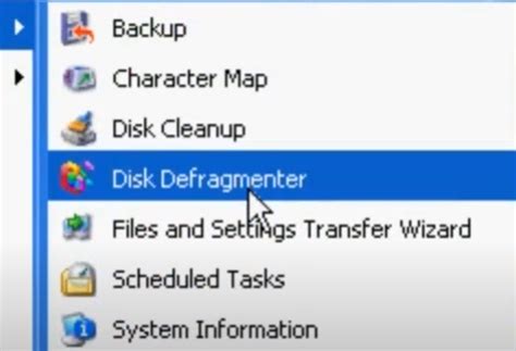 Image result for Windows XP Defrag