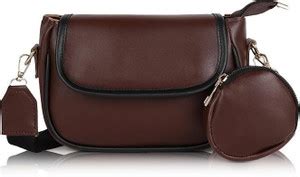 Chic Styles Brown Sling Bag Timeless Elegance & Premium Quality Brown ...