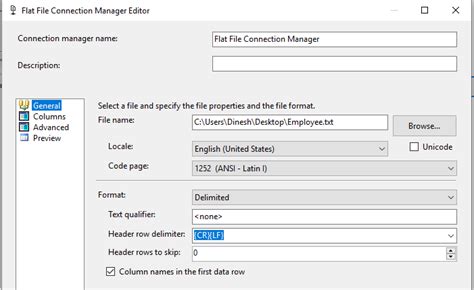Using Conditional Split for Validation SSIS 的图像结果