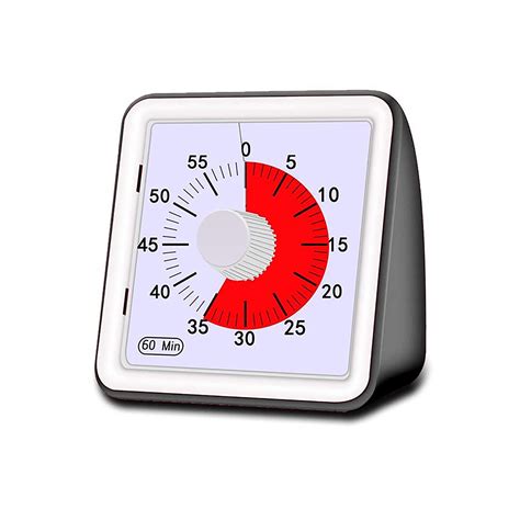 Nachar Visual Analog Timer Silent Countdown Time Management India | Ubuy