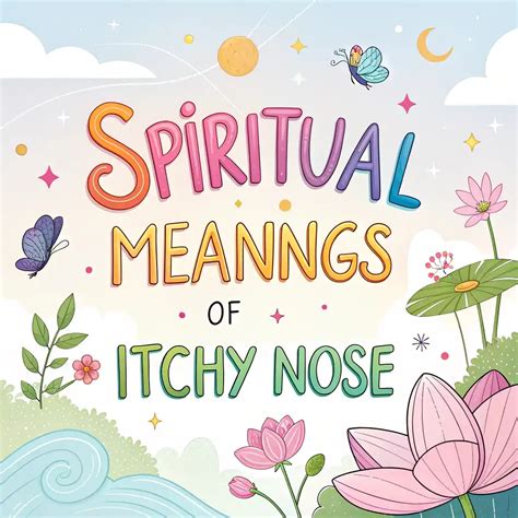 13 Spiritual Meanings Of An Itchy Nose: Divine Messages