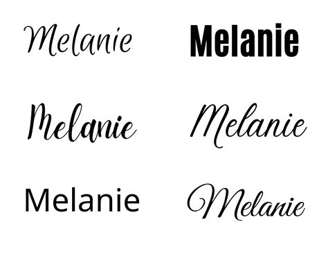 Melanie Nombre