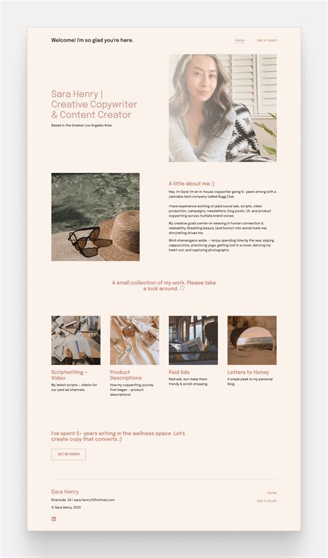 The Best Copywriting Portfolio Templates (Free & Responsive)