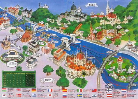 Printable Map Of Budapest Tourist Attractions