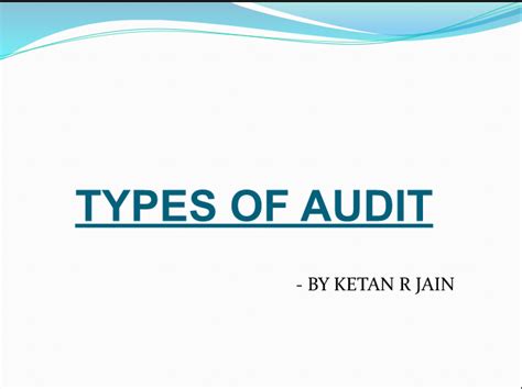 Audit Types 的图像结果