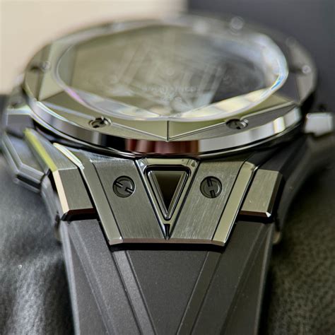 Hublot Big Bang Unico Sang Bleu II "All Black" Limited 1 of 200 Full ...