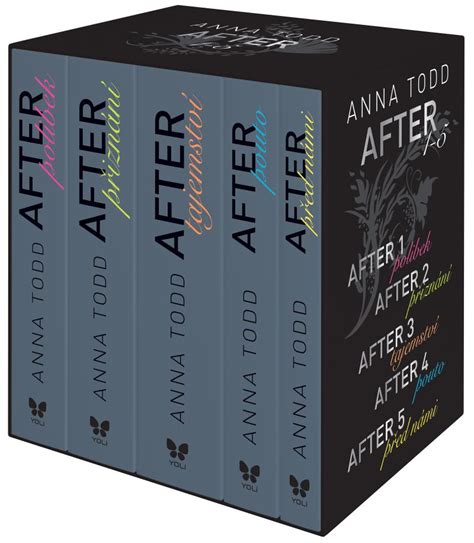 After (1-5) - komplet Anna Todd | Knihkupectví Daniela