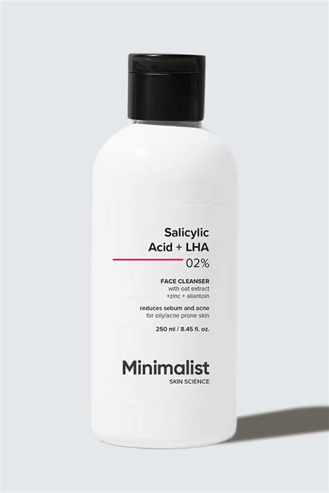 MINIMALIST- Salicylic Acid + LHA 2% Cleanser - 100 ml – The Beauty Band