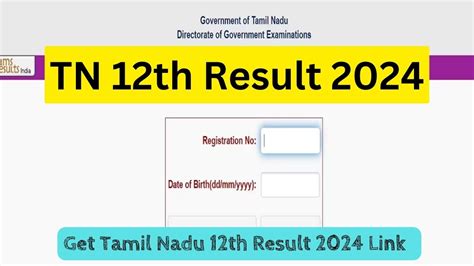 TN 12th Result 2024 Out, Get Tamil Nadu HSE +2 Result Link @tnresults ...