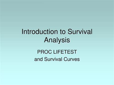 Image result for Survival Analysis Example