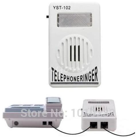 Generic Extra-Loud Telephone Ringer Strobe Light Flasher Bell Ringer ...