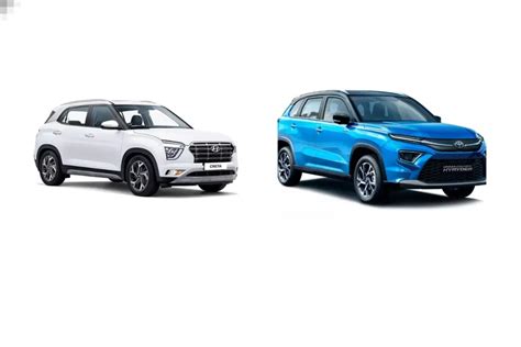 Hyundai Creta vs Toyota Hyryder: Two SUVs With Roubst Engine Capacity ...