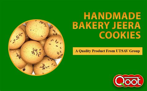 Qoot Premium Handmade Bakery Jeera Cookies - Combo Pack of 3 (600g ...