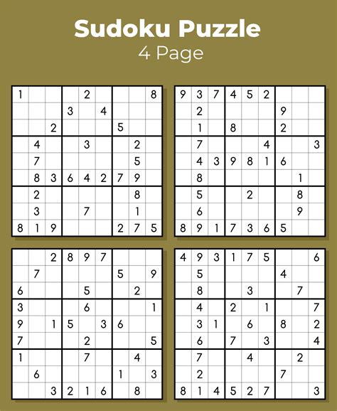 Sudoku Puzzles To Print - 10 Free PDF Printables | Printablee ...