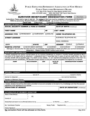 Fillable Online P UBLIC EMPLOYEES RETIREMEN T BOARD Fax Email Print ...