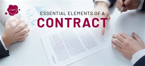 Image result for Contract Elements