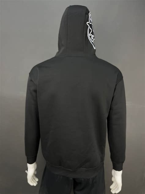 Black Full-Zip Streetwear Hoodie with Mask Hood – Mizo Jersey Home